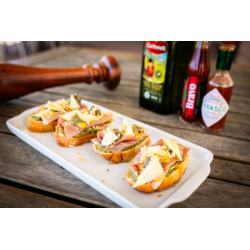 Crostini de carpaccio