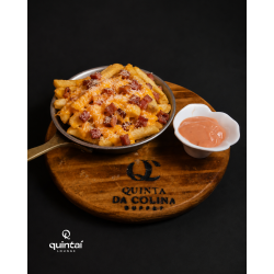 BATATA FRITA COM BACON,...