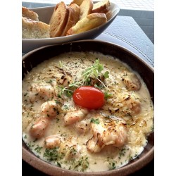 Camarão ao Formaggio