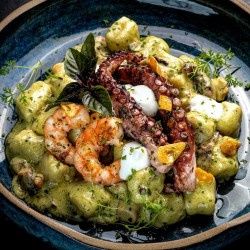 Gnocchi al Pesto Marino W9