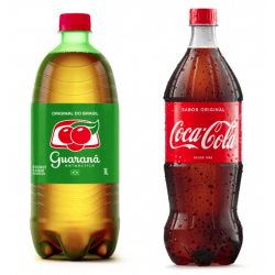 COCA-COLA / GUARANÁ - 1 LITRO